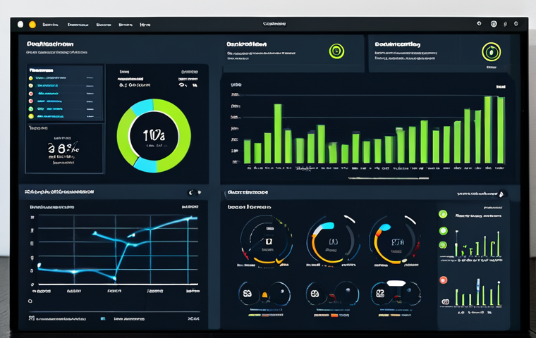 데이터 레이크 설계 시의 성능 모니터링 기법 - Data Lake Monitoring Dashboard**

"A modern data lake monitoring dashboard displaying key performanc...