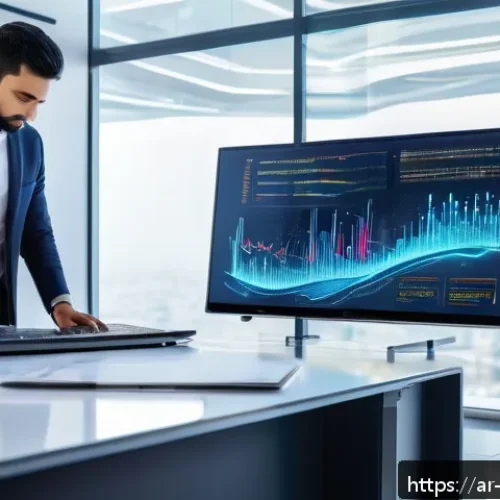 Home 32 데이터 레이크 플랫폼 선택 시 고려사항 - A modern Arabic office environment showcasing a diverse team of Middle Eastern data engineers and an...